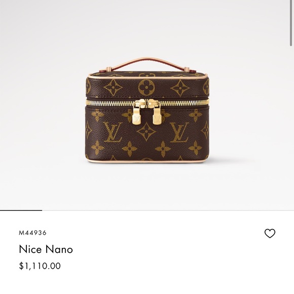 Louis Vuitton Monogram Brown Nice Nano